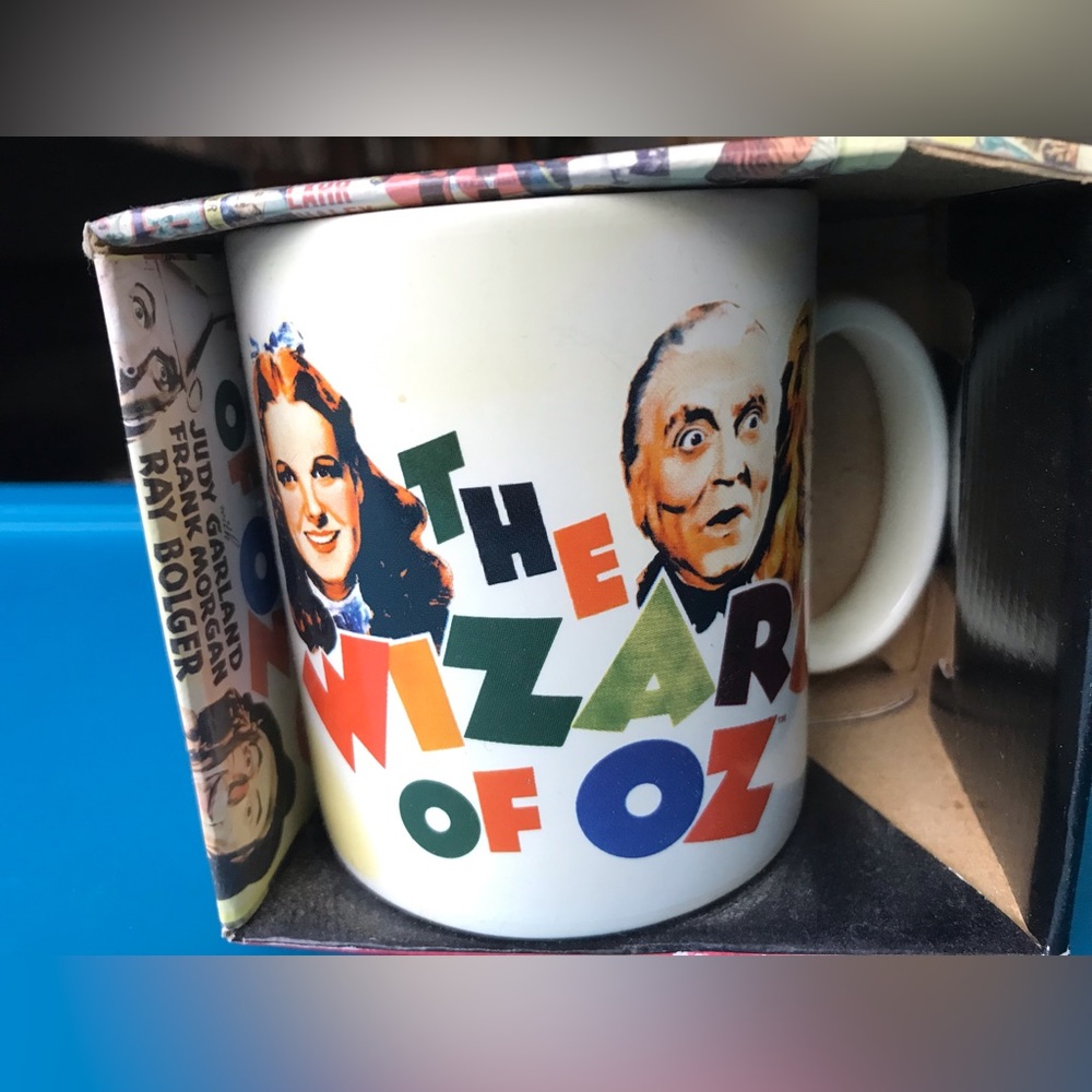 Wizard of Oz coffee mug in original packaging